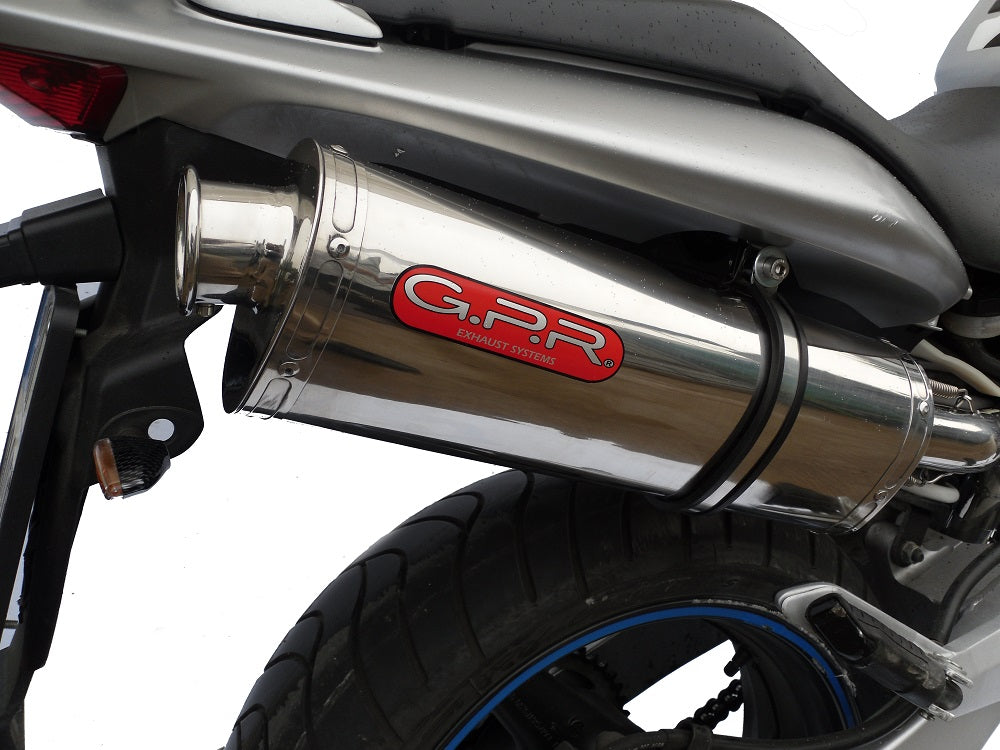 GPR-Exhaust---Trioval-Slip-on-for-Hornet-CB-600-F-from-1998-to-2002-dB-Killer-Link-Pipe