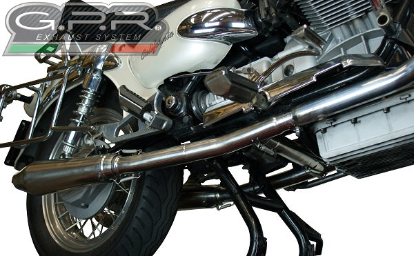 GPR-Exhaust---Vintacone-Double-Slip-on-for-California-1100-Special-Stone-Sport-Ev-Alu-from-1997-to-2005-dB-Killer-Link-Pipes-Catalysts