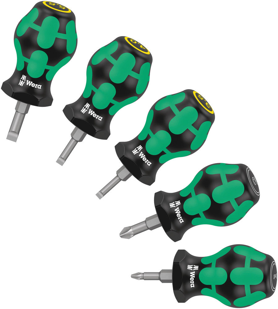 Wera Tools - Stubby Set 2 Screwdriver set