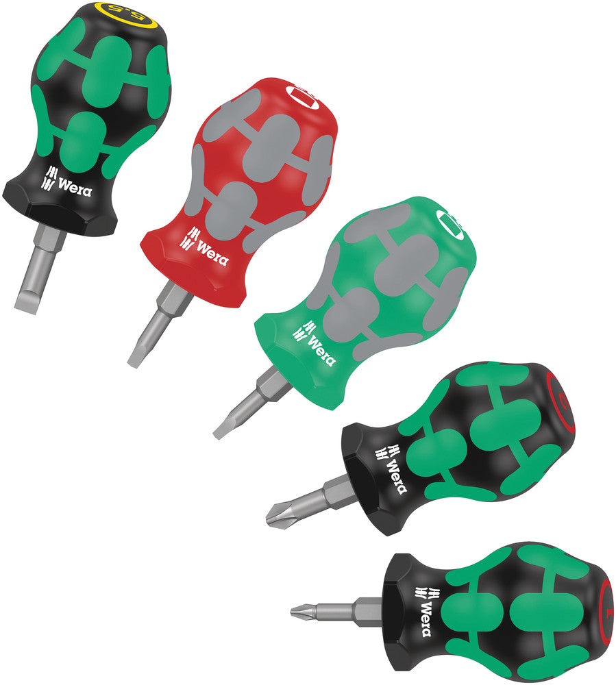 Wera Tools - Stubby Set 3 Screwdriver set