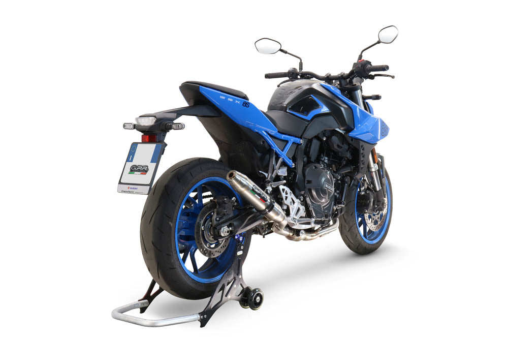GPR-Exhaust---Deeptone-Inox-Full-Line-for-Gsx-8R-from-2022-to-2024-dB-Killer-Catalyst
