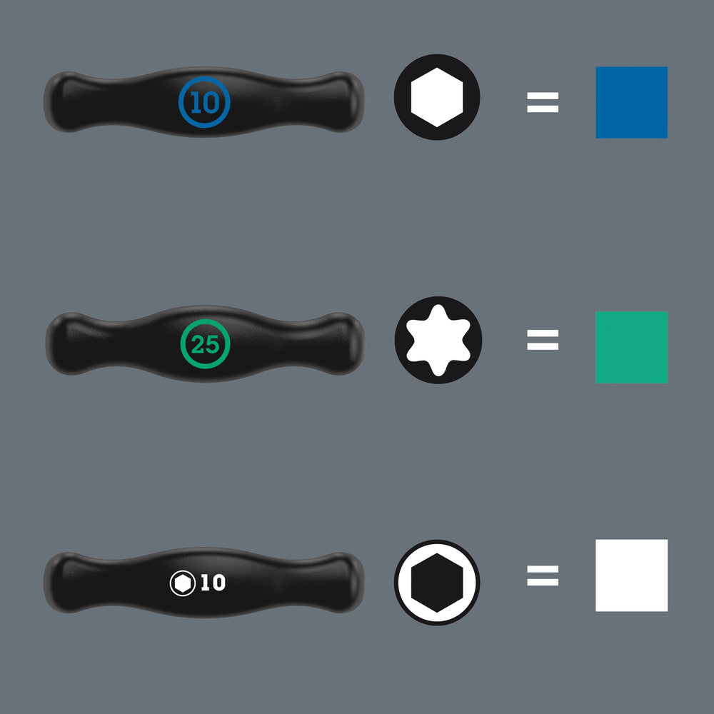 Wera Tools - 495 T-handle socket wrench screwdrivers