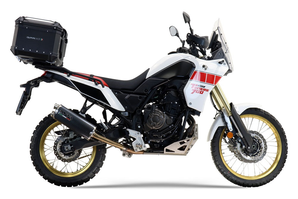 GPR-Exhaust---Dual-Poppy-Slip-on-for-Tenere-700-from-2019-to-2020-dB-Killer-Link-Pipe