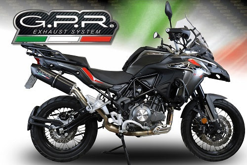GPR-Exhaust---Furore-Evo4-Nero-Slip-on-for-TRK-502-X-from-2021-to-2024-dB-Killer-Link-Pipe