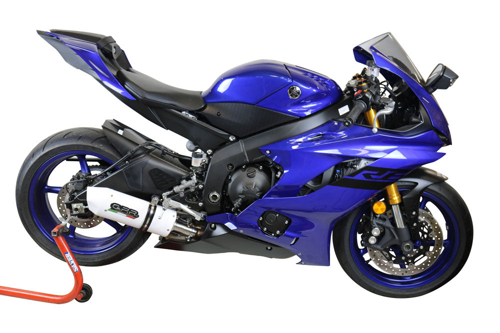 GPR-Exhaust---Albus-Evo4-Slip-on-for-YZF-R6-from-2017-to-2025-dB-Killer-Link-Pipe