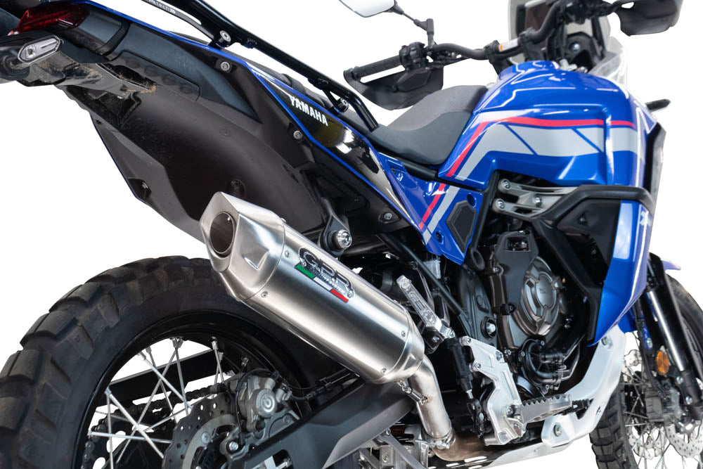 GPR-Exhaust---Furore-X-Acciaio-Inox-Slip-on-for-Tenere-700-from-2021-to-2024-dB-Killer-Link-Pipe