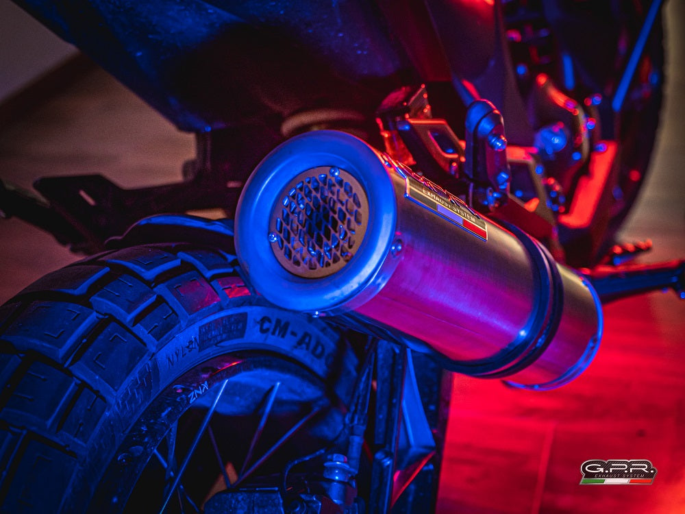 GPR-Exhaust---M3-Inox-Full-Line-for-GK-125-from-2022-to-2024-dB-Killer-Catalyst
