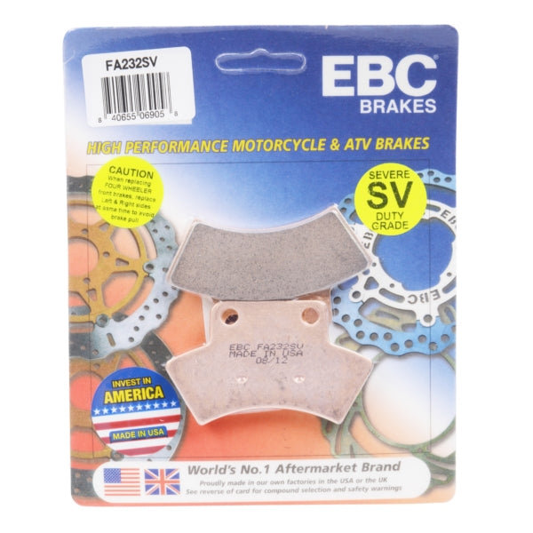 EBC - "SV" Severe Duty Brake Pad (FA232SV)