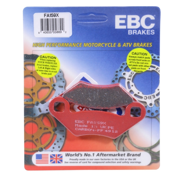 EBC - "X" Carbon Graphite Brake Pad (FA159X)