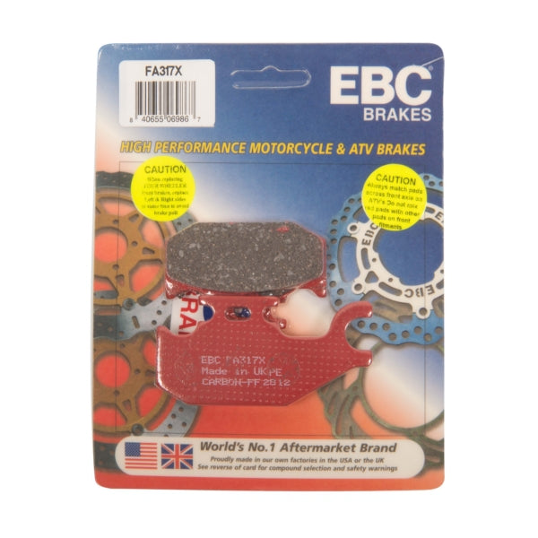 EBC - "X" Carbon Graphite Brake Pad (FA317X)