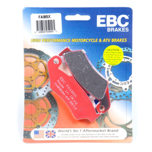 EBC - "X" Carbon Graphite Brake Pad Front (FA185X)
