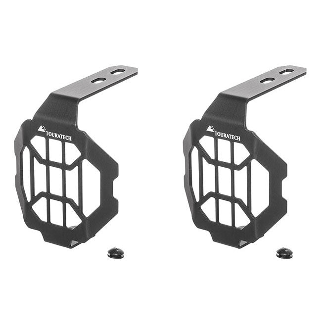 Touratech - Auxiliary Light Guard Set for Original BMW LED Nano Light - 08/2017 and up