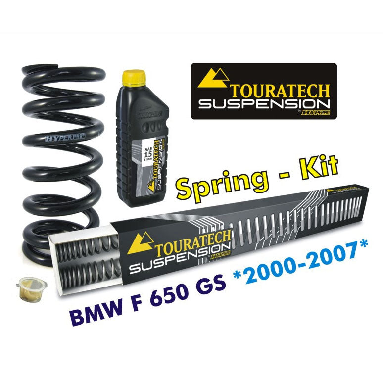 Touratech - Progressive Fork & Shock Springs - BMW F650GS 00-07
