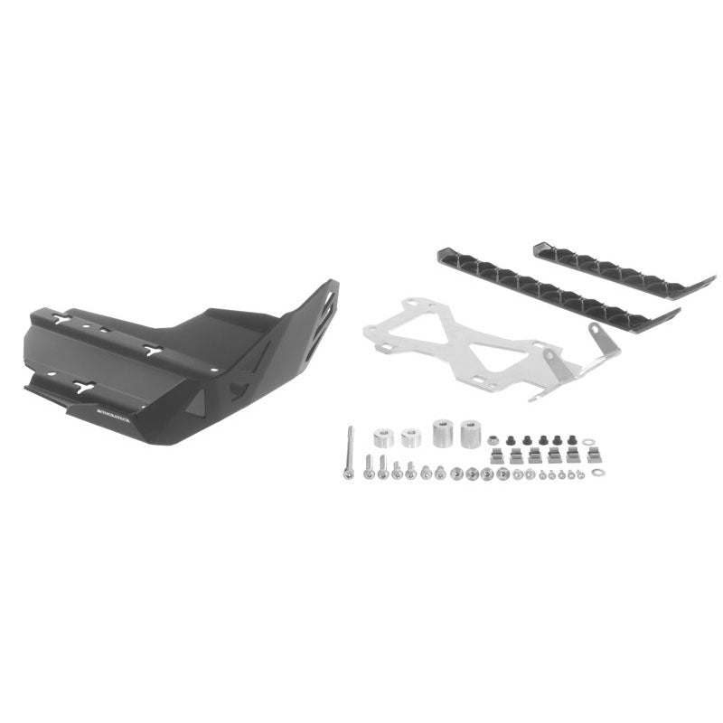 Touratech - Expedition Skid Plate Engine Guard Black - BMW F800GS /GSA, F700GS, F650GS Twin