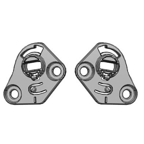 Touratech - Side Visor Mechanisms (Pair) - Aventuro Carbon