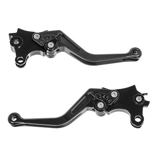 Touratech - Brake & Clutch Levers Adjustable, Short - Yamaha Tenere 700
