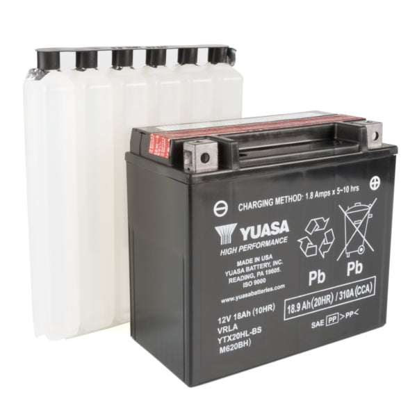 Yuasa - AGM Battery Maintenance Free High Performance (YTX20HL-BS)