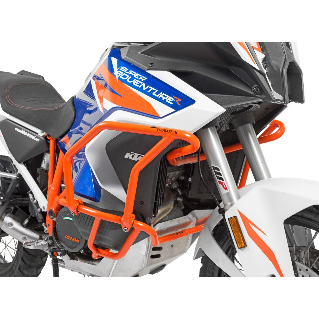Touratech - Orange Fairing Crash Bars - KTM Adventure 1290 R/S from 2021