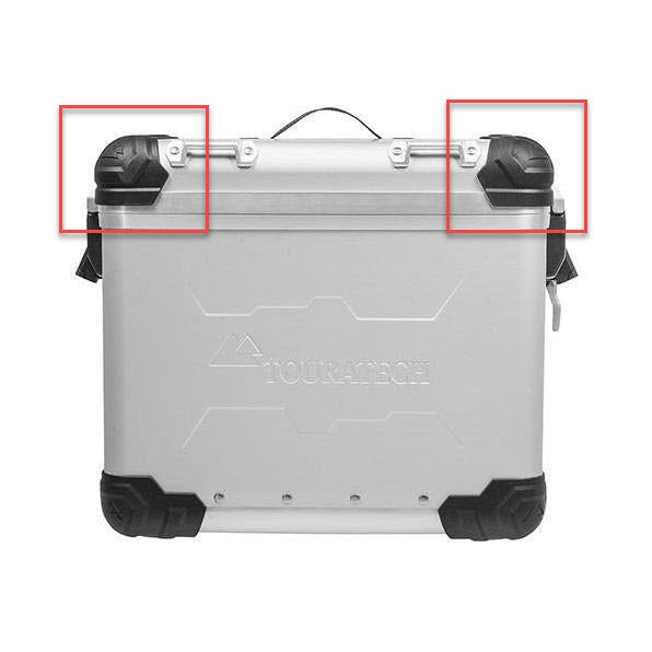 Touratech - Protective Top Corners Black - Zega Evo