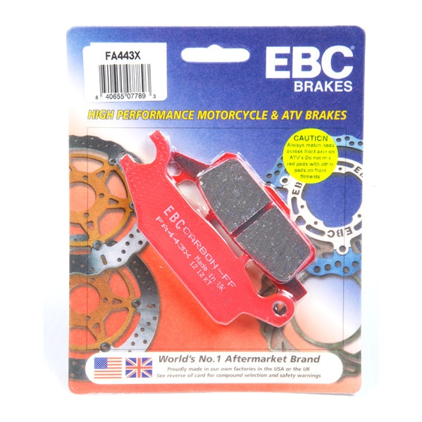 EBC - "X" Carbon Graphite Brake Pad (FA443X)
