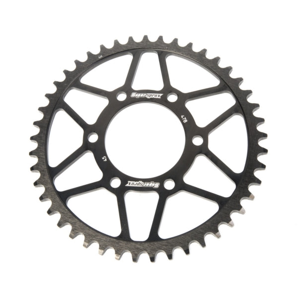Supersprox-SPROCKET 45 Rear KAWA Black SUPERSPROX RFE-478-45-BLK