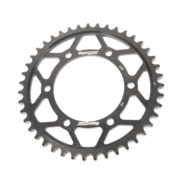 Supersprox-SPROCKET 43 Rear Suzuki Black SUPERSPROX RFE-479-43-BLK