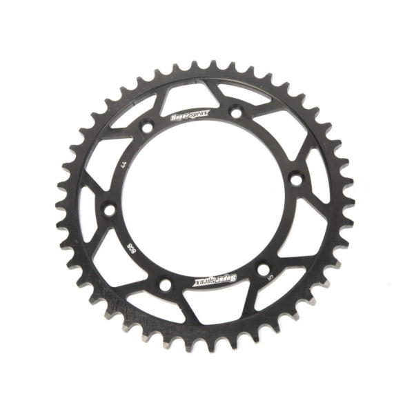 Supersprox-SPROCKET 44 Rear Suzuki Black SUPERSPROX RFE-808-44-BLK