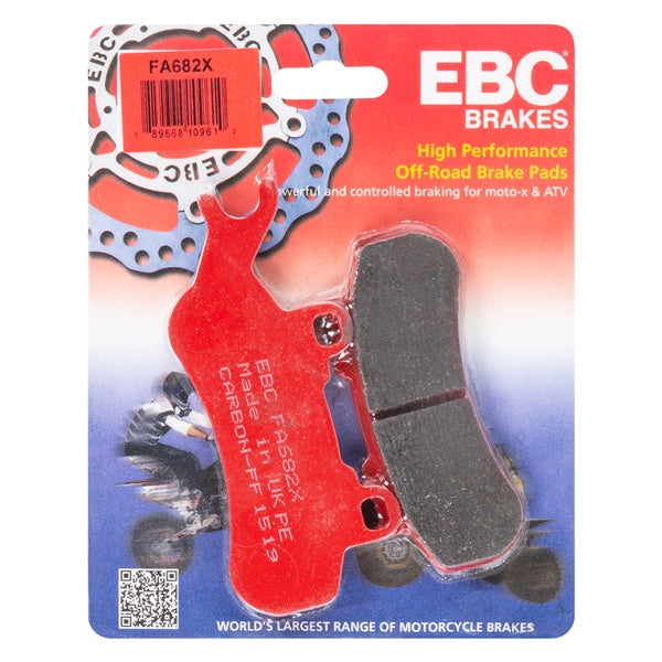 EBC - "X" Carbon Graphite Brake Pad (FA682X)