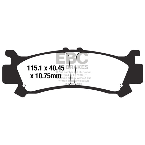 EBC - SXR Brake Pad (SXR701HH)