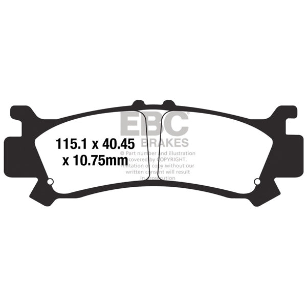 EBC - SXR Brake Pad (SXR702HH)