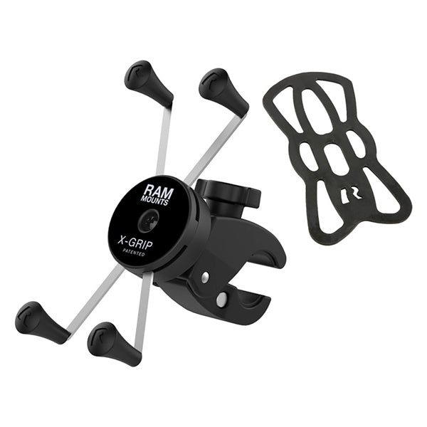 RamMount X-Grip Large Phone Mount with Low-Profile Tough-Claw-RAM-HO
