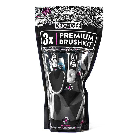 3x Premium Brush Set