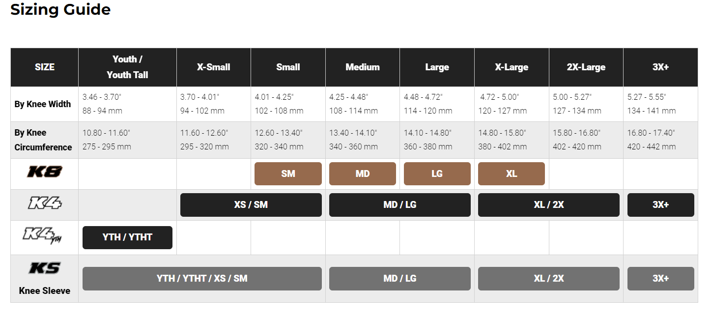 POD - K8 2.0 Unbreakable Knee Brace