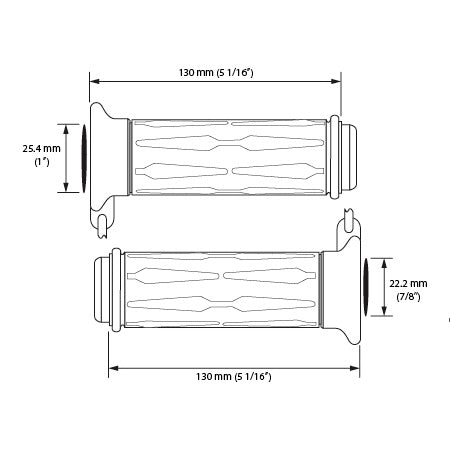 Koso - Multi Adjustment Heated Grips