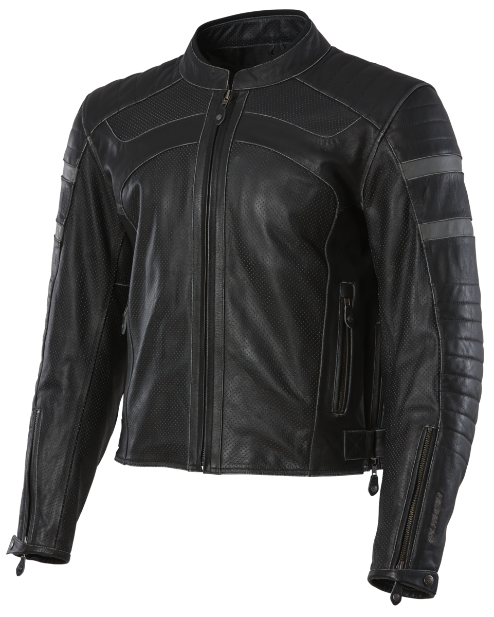 Olympia Long Beach Leather Jacket