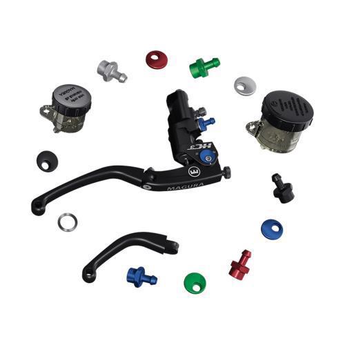 Magura - HC3 Color Parts Kit (Reservoir Socket, Lever Ratio Disc) - Silver