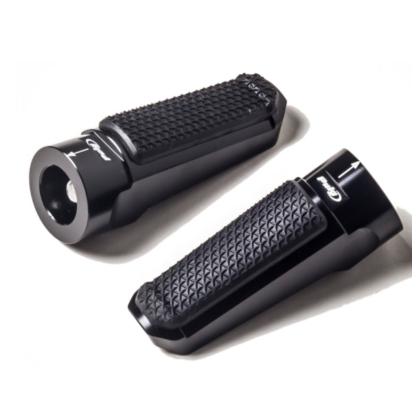 Puig-Hi-Tech Foortpegs - Racing with Rubber-7318N