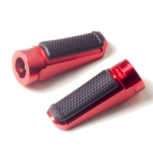 Puig-Hi-Tech Foortpegs - Racing with Rubber-7318R