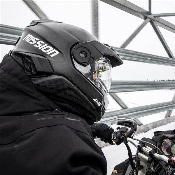 CKX - Mission AMS Full Face Helmet - Carbon Fiber