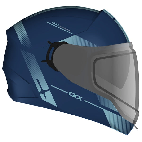 CKX-HELM CONTACT EDL EDGE BL MAT 3XL CKX 515437#