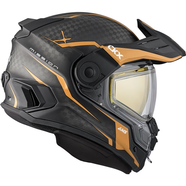 CKX - Mission AMS Full Face Helmet - Carbon Fiber