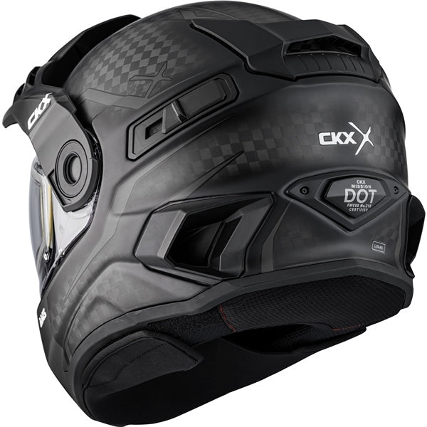 CKX - Mission AMS Full Face Helmet - Carbon Fiber