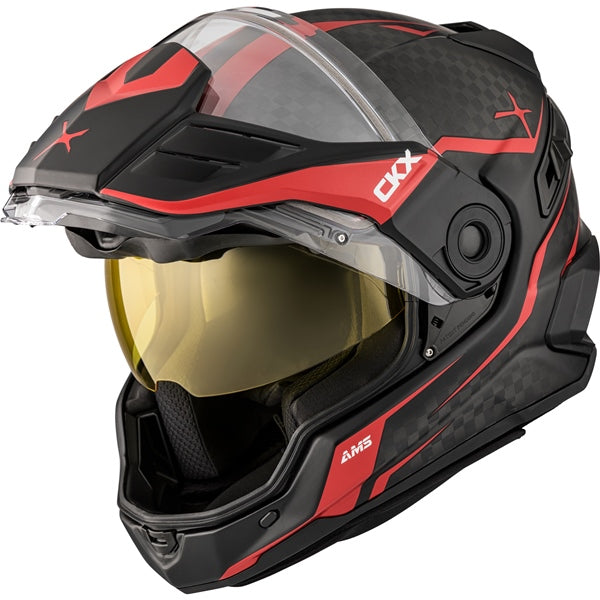 CKX - Mission AMS Full Face Helmet - Carbon Fiber