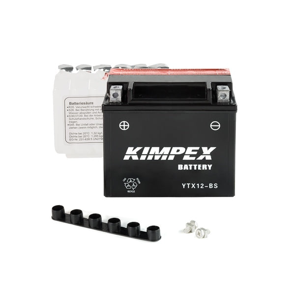 Kimpex - AGM Battery Maintenance Free (YTX12-BS/HTX12-BS))