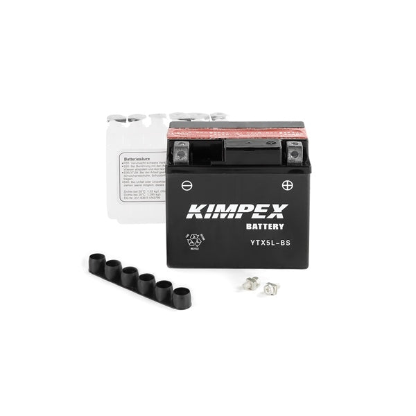 Kimpex - AGM Battery Maintenance Free (YTX5L-BS/HTX5L-BS)