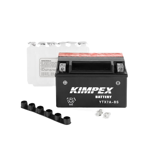 Kimpex - AGM Battery Maintenance Free (YTX7A-BS/HTX7A-BS)