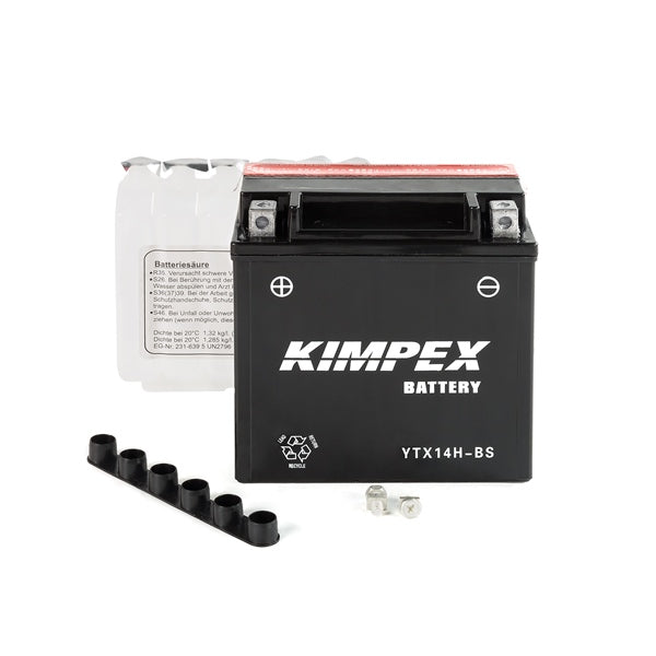 Kimpex - AGM Battery Maintenance Free High Performance (YTX14H-BS)