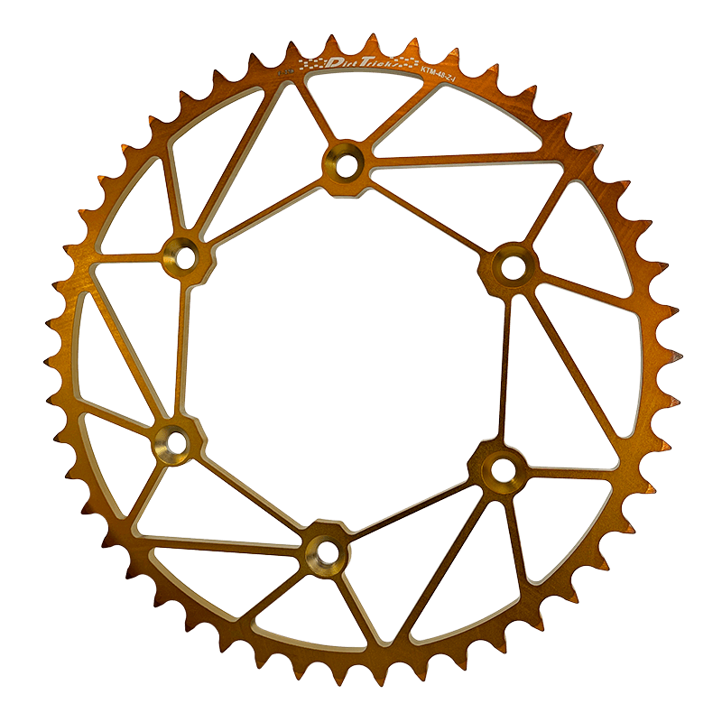 DirtTricks - Rear Sprocket for KTM 250 690 4-stroke & KTM 125 and up 2-stroke Bikes