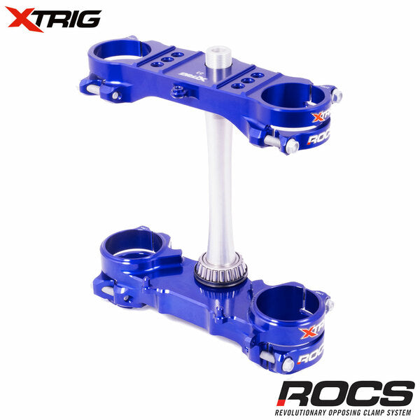 Chiroページ Xtrig - ROCS Tech (Blue) Kawasaki KXF250 13-20 KXF450 13-18 (OS 23mm)
