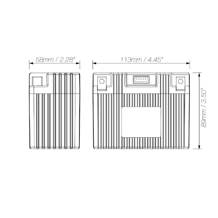 Shorai - Lithium Battery (LFX14L2-BS12)
